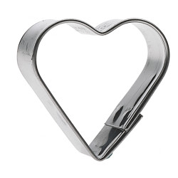 Emporte-pièce cœur 8 cm