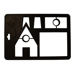 Emporte-pièce maison 28,5 cm