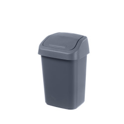 Poubelle couvercle bascu. 50 L
