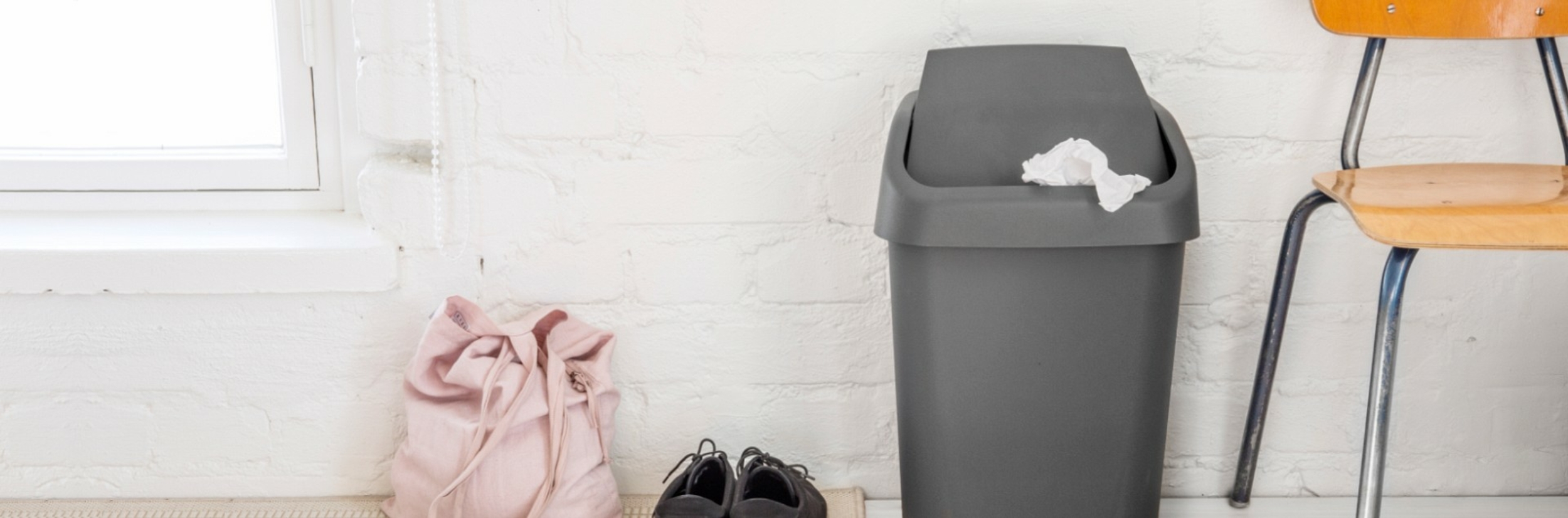 Poubelles recyclé